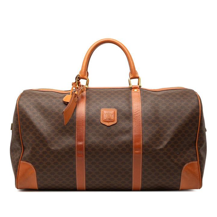 Celine Macadam Coated Toile Boston Sac