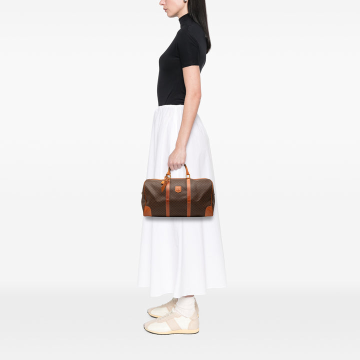 Celine Macadam Coated Toile Boston Sac