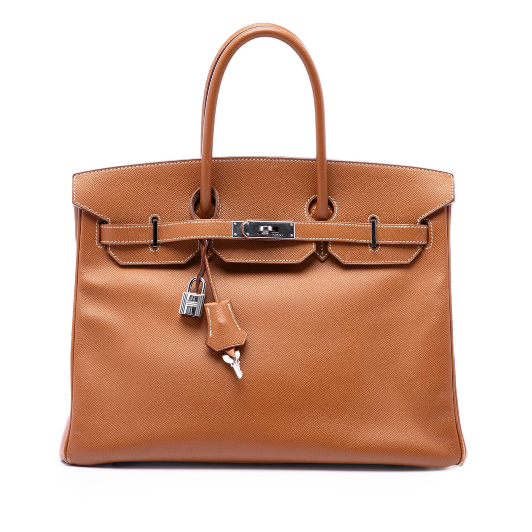 Hermès Epsom Birkin Retourne 35