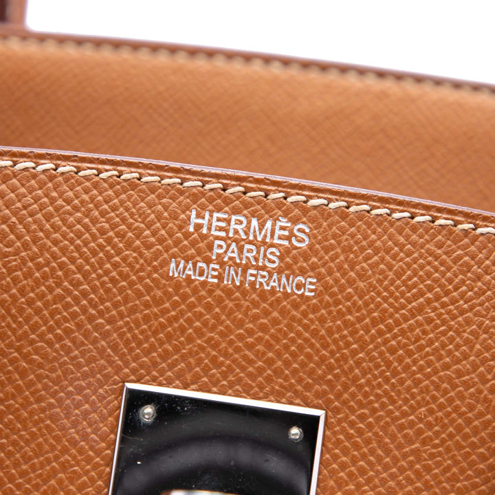 Hermès Epsom Birkin Retourne 35