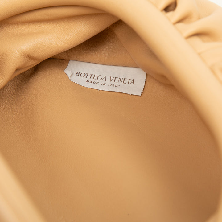 Bottega Veneta Pochette Ceinture Chaîne Cuir d'agneau Beige – vue 5 – GABY PARIS