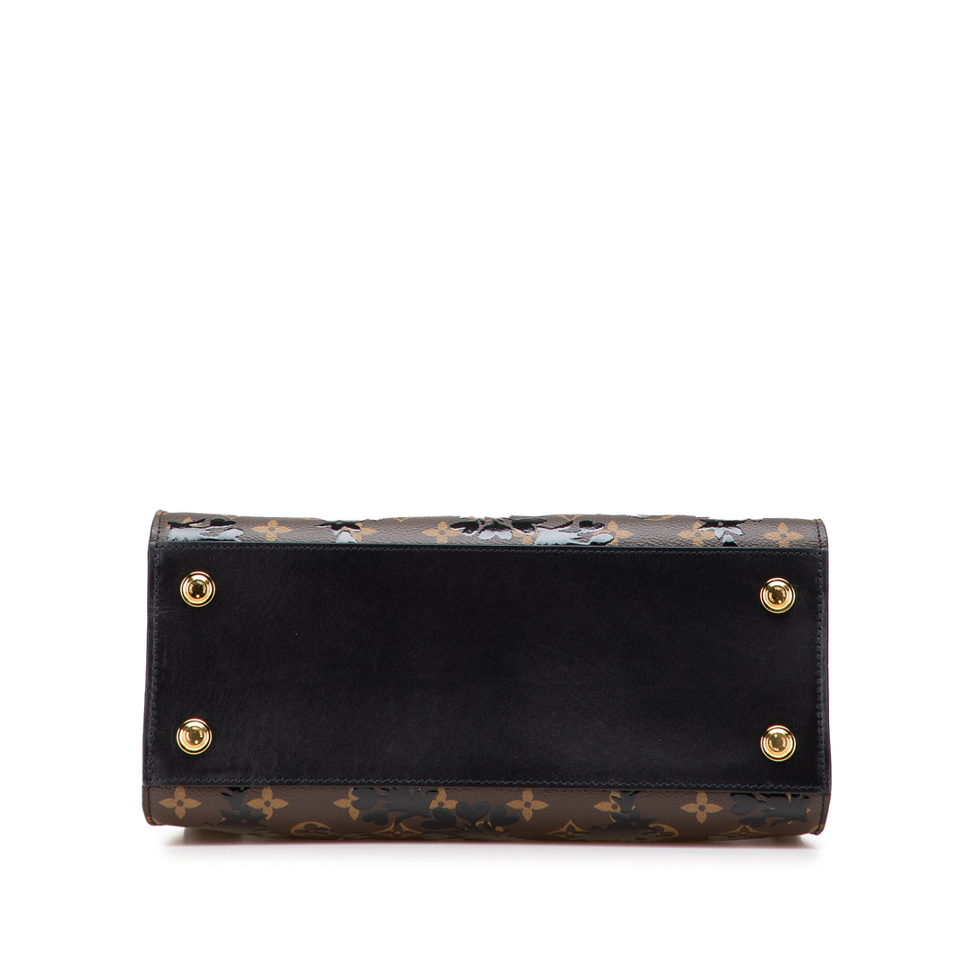 Louis Vuitton Monogram City Steamer Blossom MM Marron