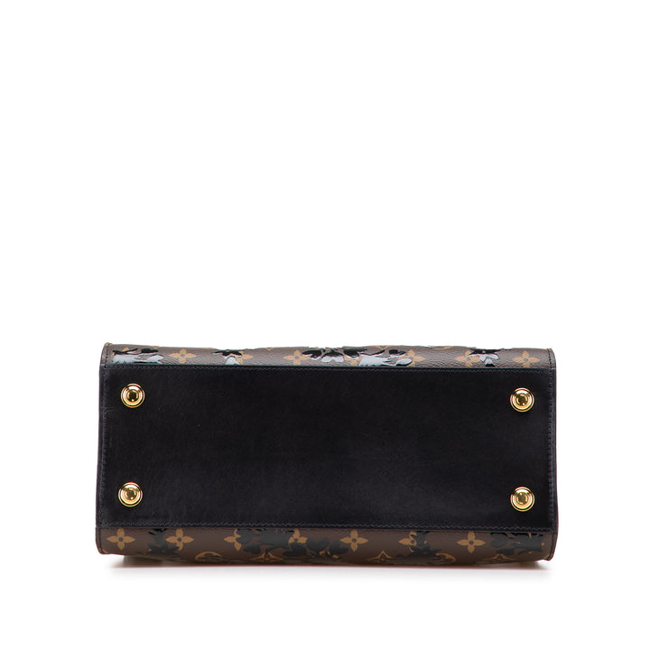 Louis Vuitton Monogram City Steamer Blossom MM Marron