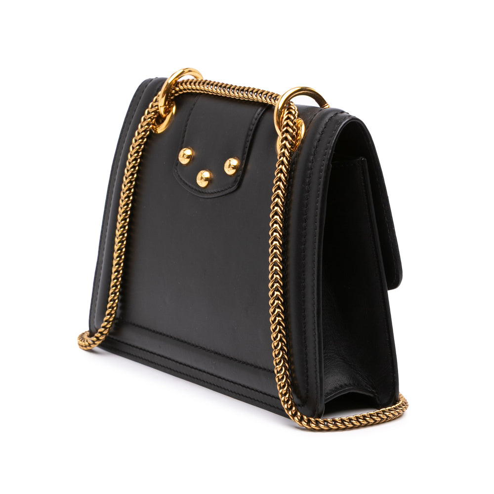 Dolce & Gabbana DG Amore Sac Cuir de veau Noir – vue 2 – GABY PARIS