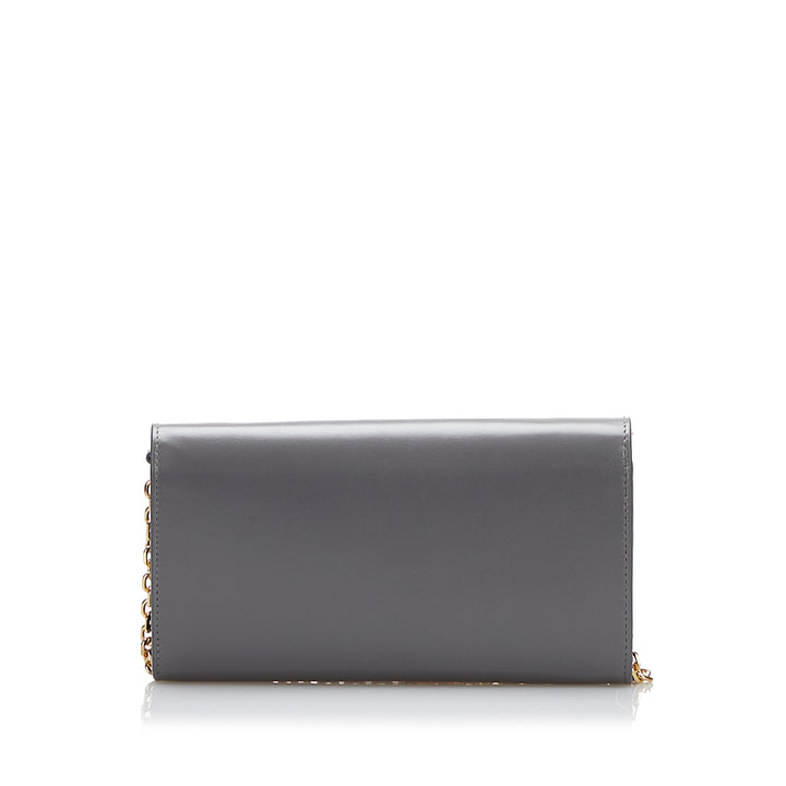 C Bag Wallet On Chain Gray - Gaby Paris