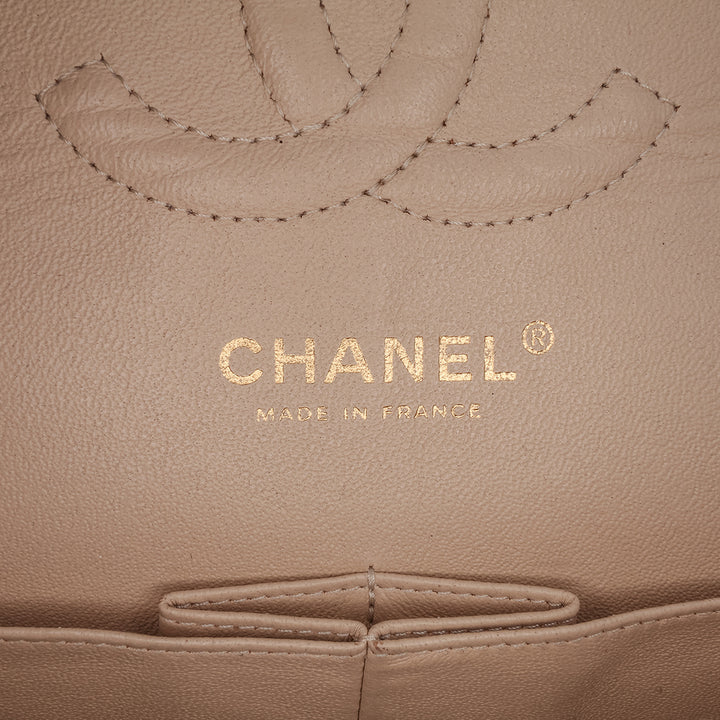 Medium Classic Caviar Double Flap Brown - Gaby Paris