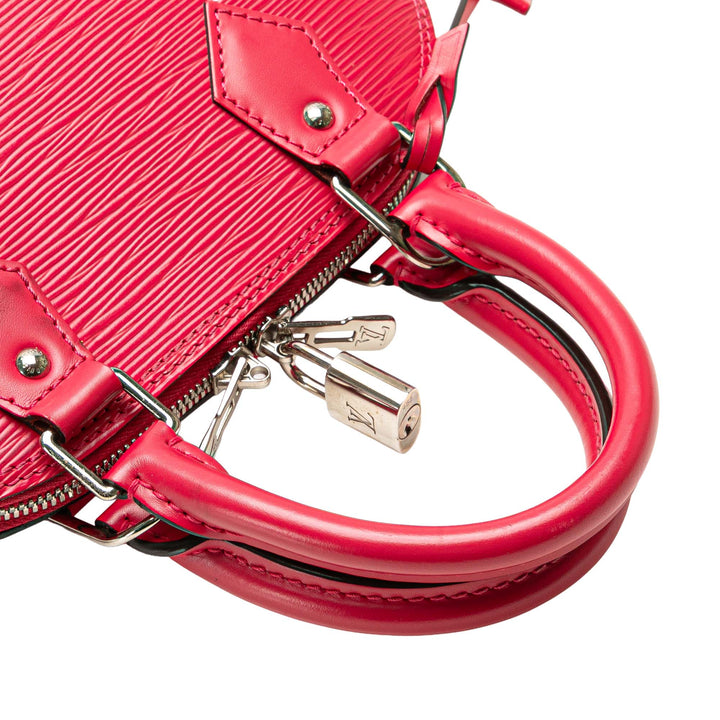 Louis Vuitton Epi Alma BB Rose