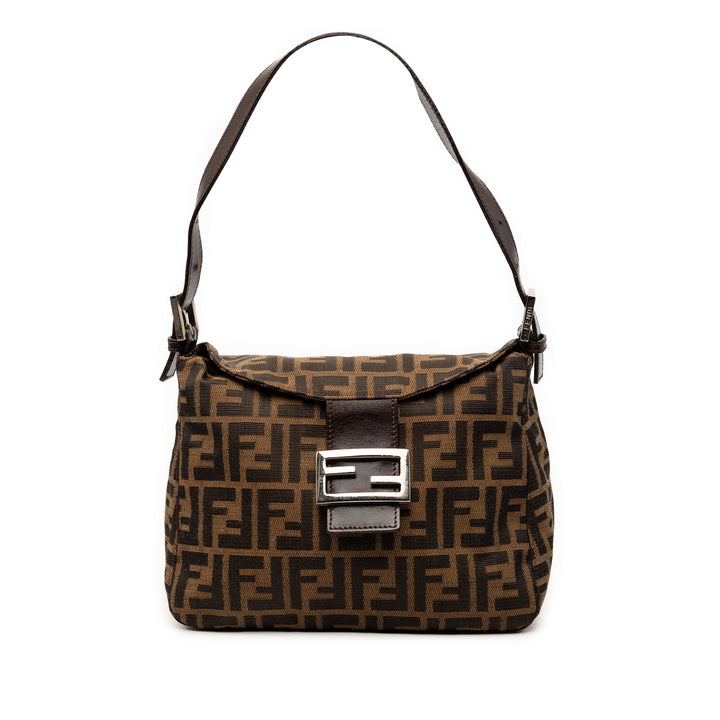 Fendi Zucca Toile Double rabat Mamma
