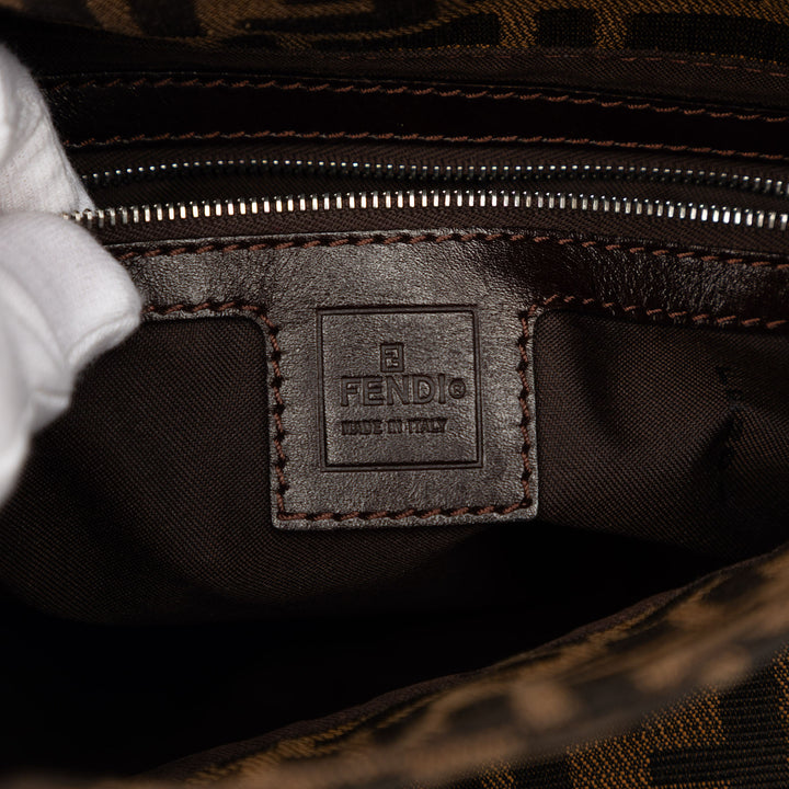 Fendi Zucca Toile Double rabat Mamma