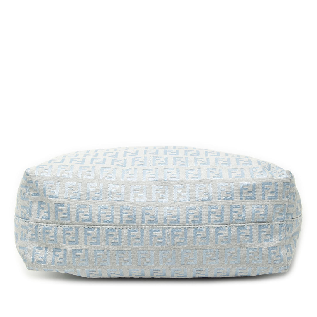 Fendi Small Zucchino Toile Roll Cabas