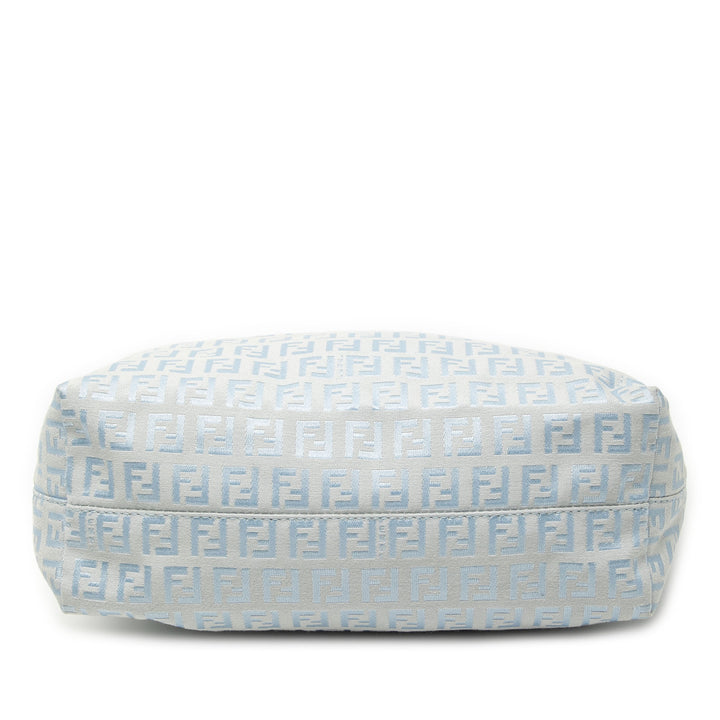 Fendi Small Zucchino Toile Roll Cabas