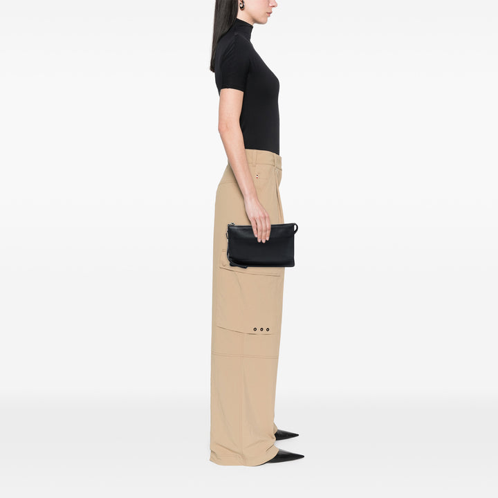 Vitello Daino Wristlet Pochette Noir