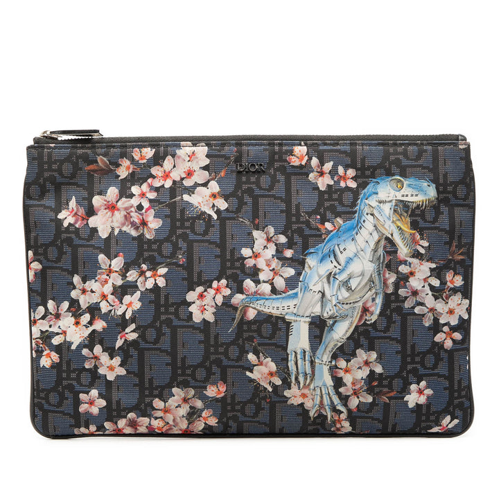 Dior Hajime Sorayama Oblique Nylon Safari Pochette