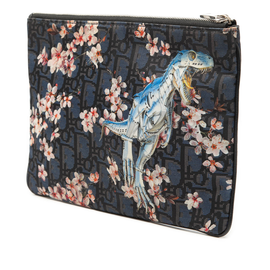 Dior Hajime Sorayama Oblique Nylon Safari Pochette