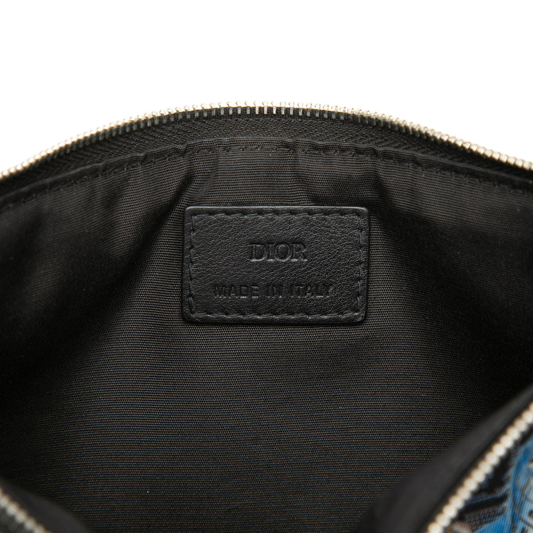 Dior Hajime Sorayama Oblique Nylon Safari Pochette