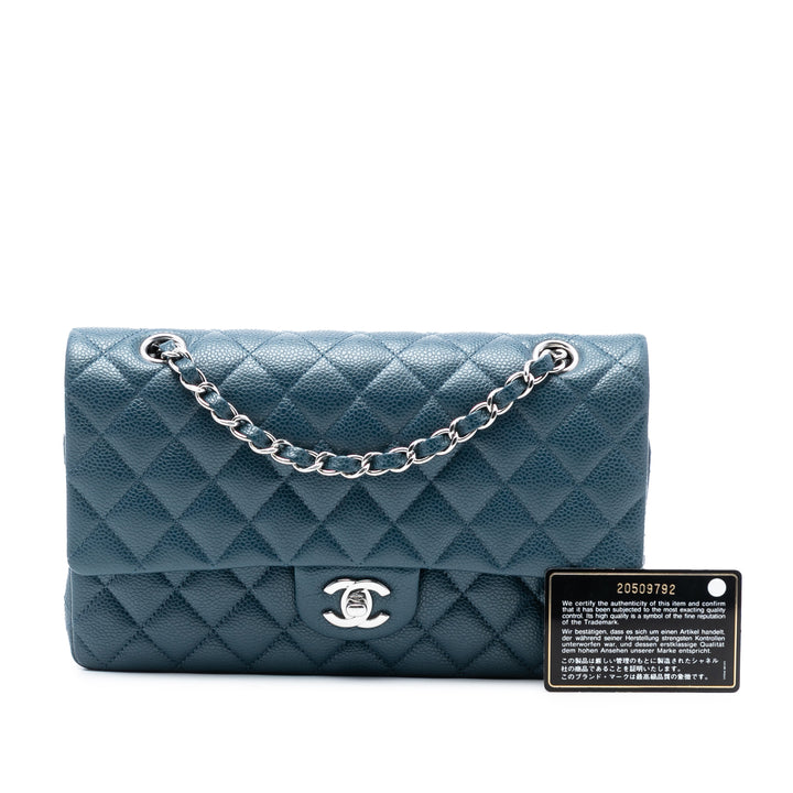 Chanel Medium Classic Caviar Double rabat