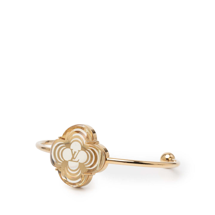 Louis Vuitton plaqué Resin La Folie Cuff Bracelet