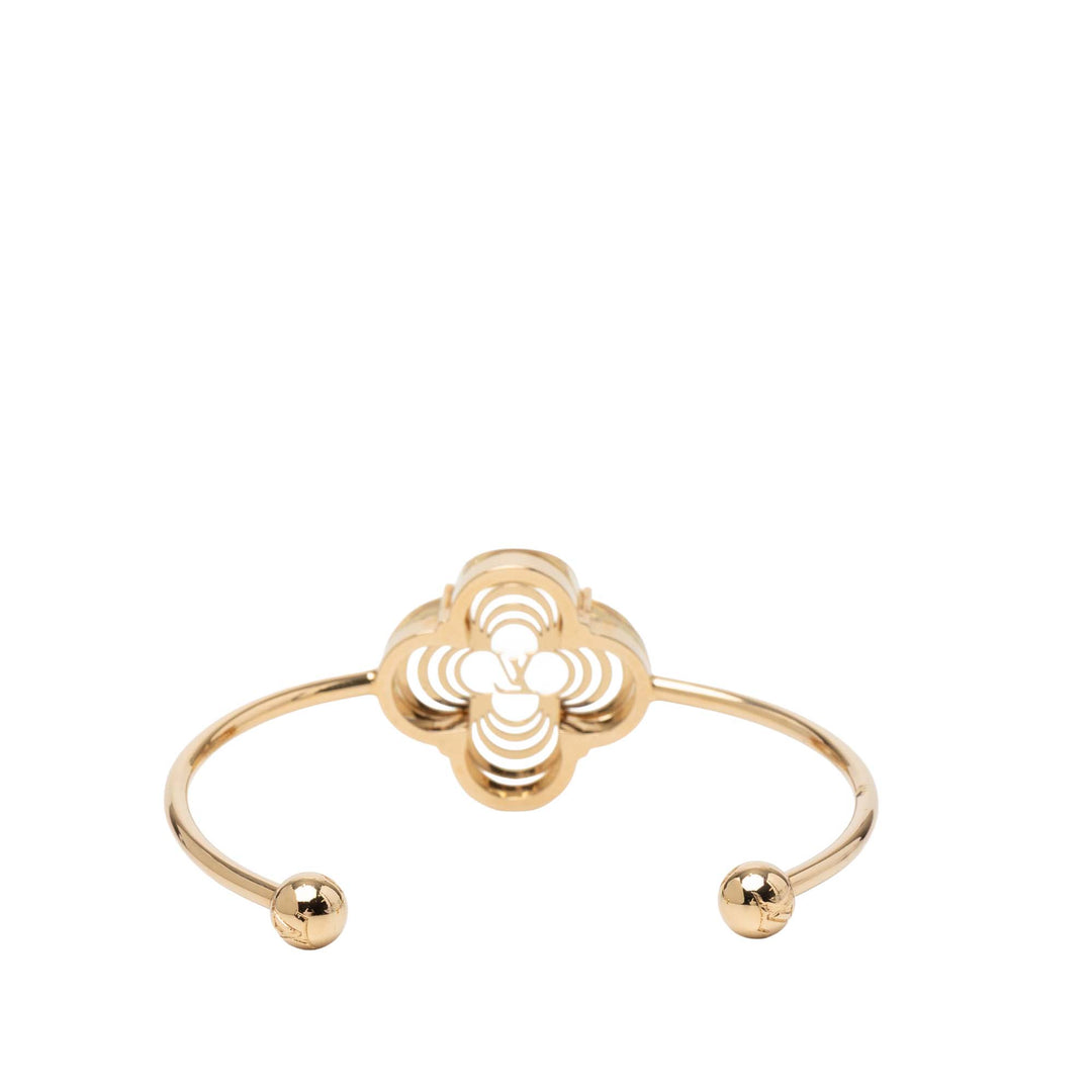 Louis Vuitton plaqué Resin La Folie Cuff Bracelet