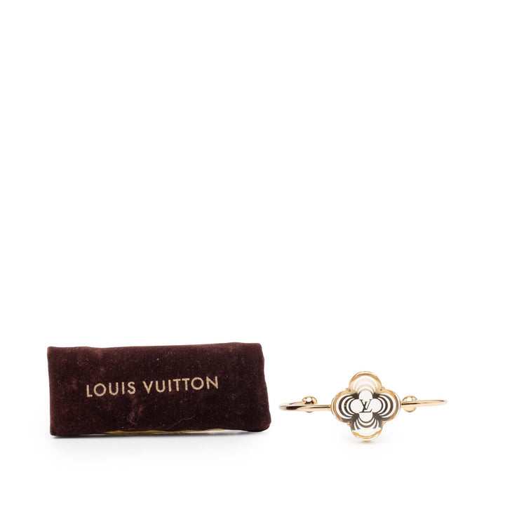 Louis Vuitton plaqué Resin La Folie Cuff Bracelet