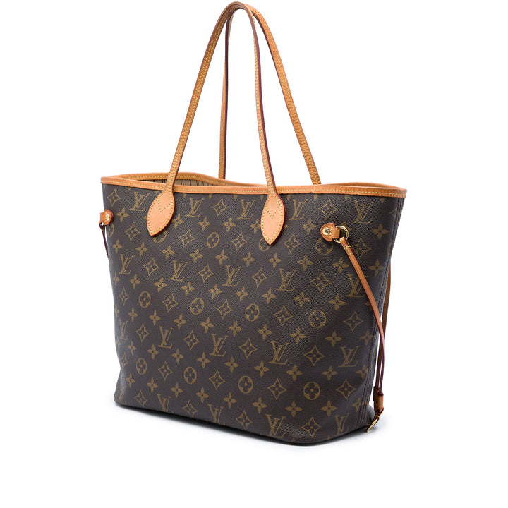 Louis Vuitton Neverfull MM Monogram Marron – vue 2 – GABY PARIS