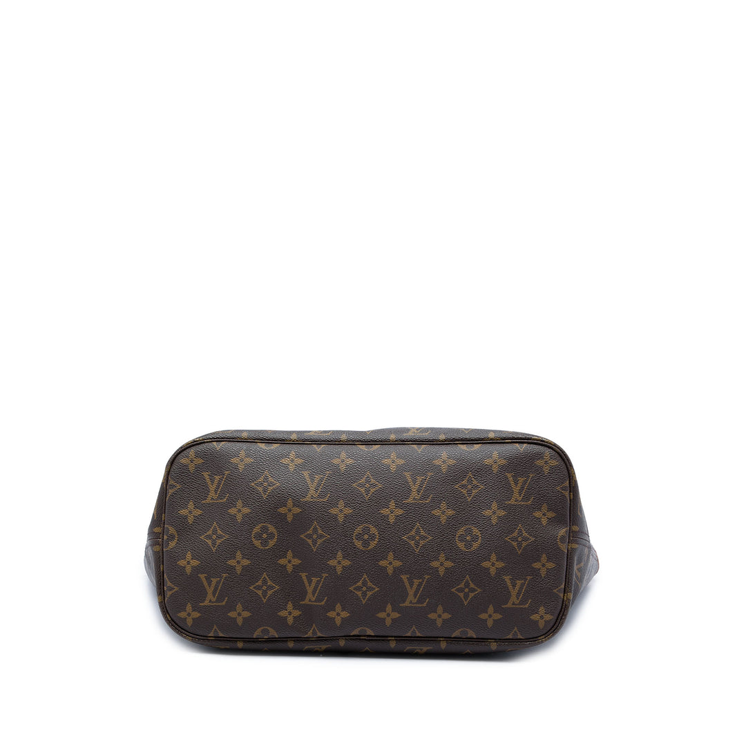 Louis Vuitton Neverfull MM Monogram Marron – vue 3 – GABY PARIS