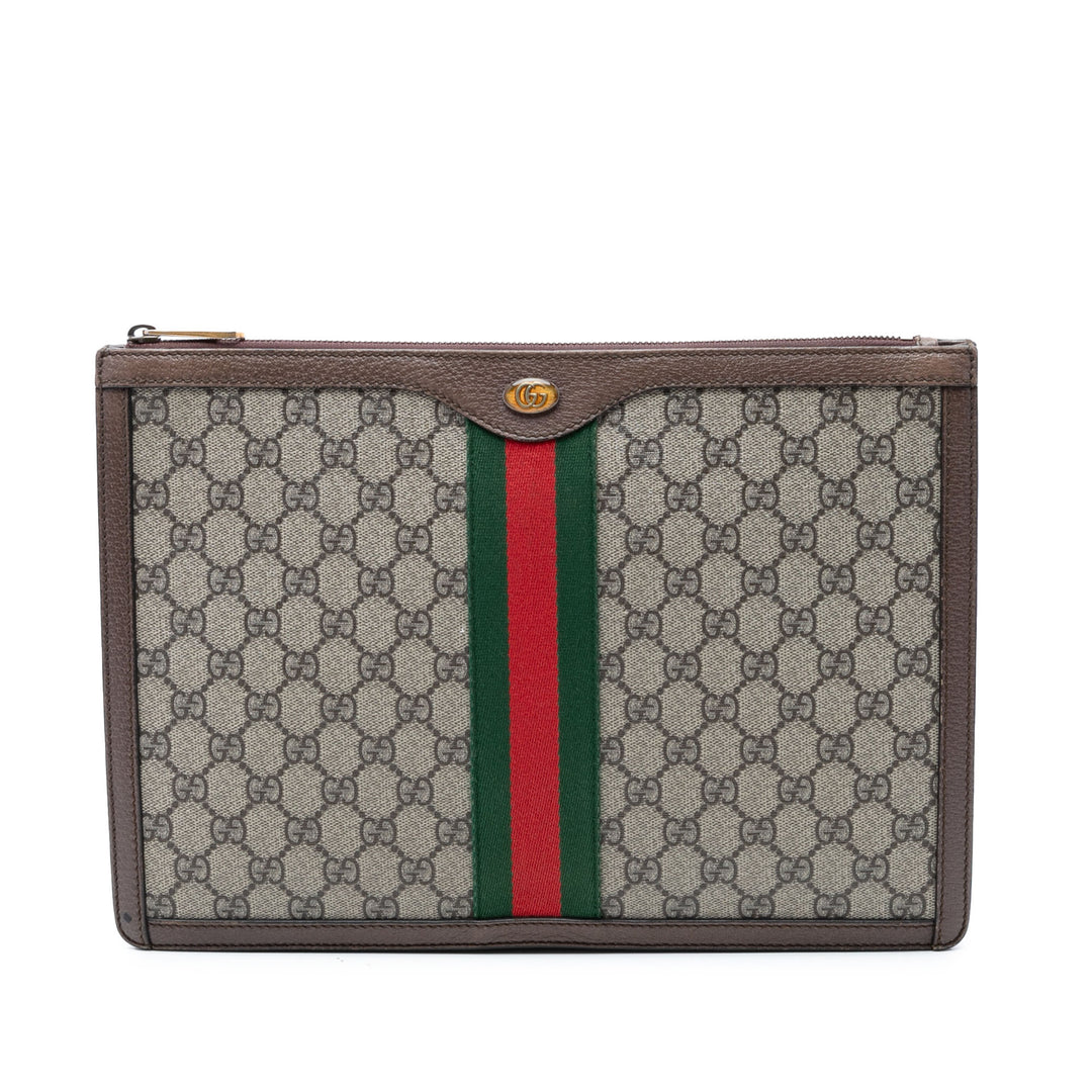 Gucci GG Supreme Web Ophidia Pochette