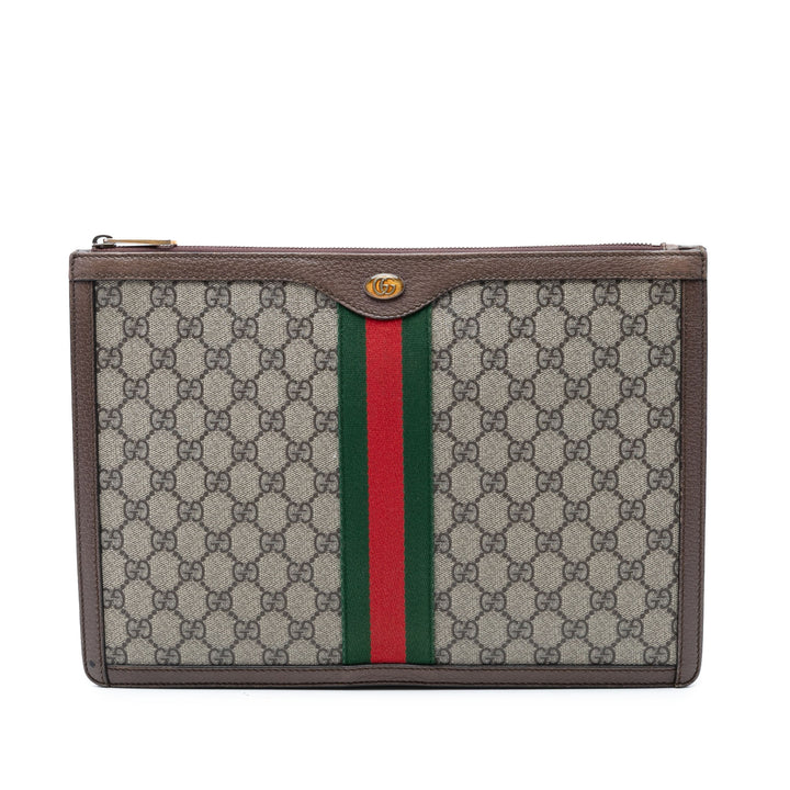 Gucci GG Supreme Web Ophidia Pochette
