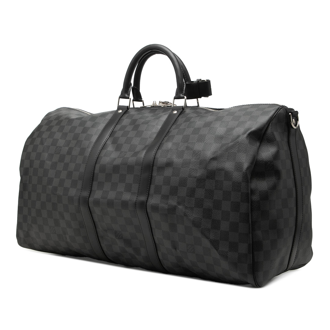 Louis Vuitton Damier Graphite Keepall Bandouliere 55