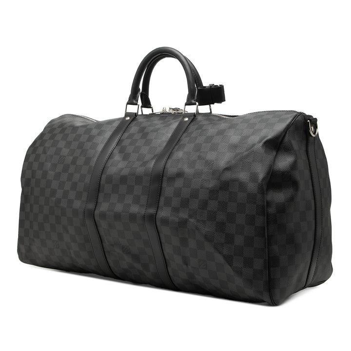 Louis Vuitton Damier Graphite Keepall Bandouliere 55