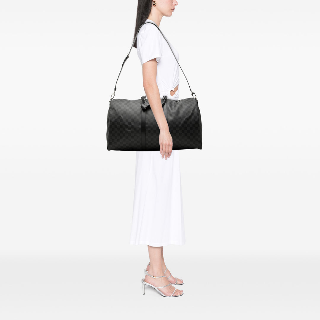 Louis Vuitton Damier Graphite Keepall Bandouliere 55
