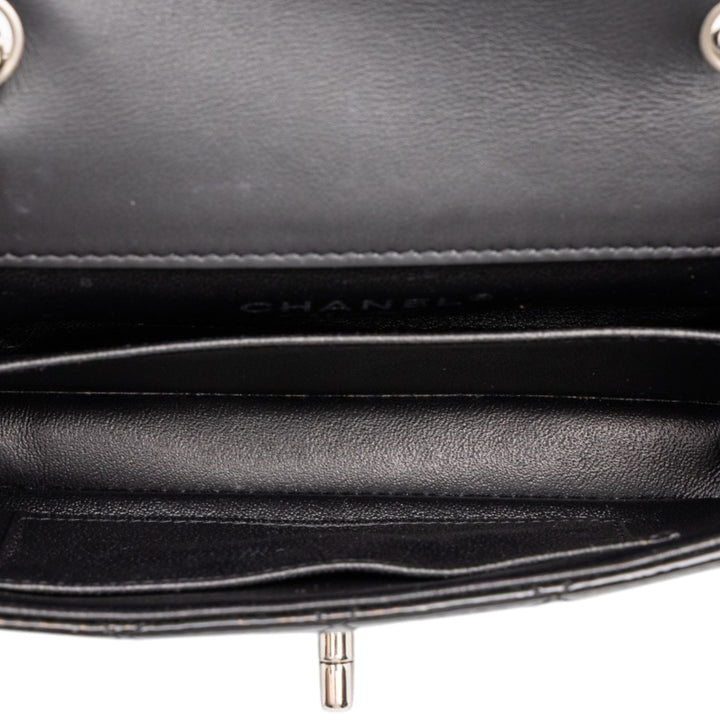 Classic Rectangulaire Rabat simple Extra Mini Noir