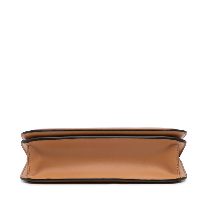 Fendi Cuir de veau Vitello King Nubuck Pequin Karligraphy Pocket Sac bandoulière