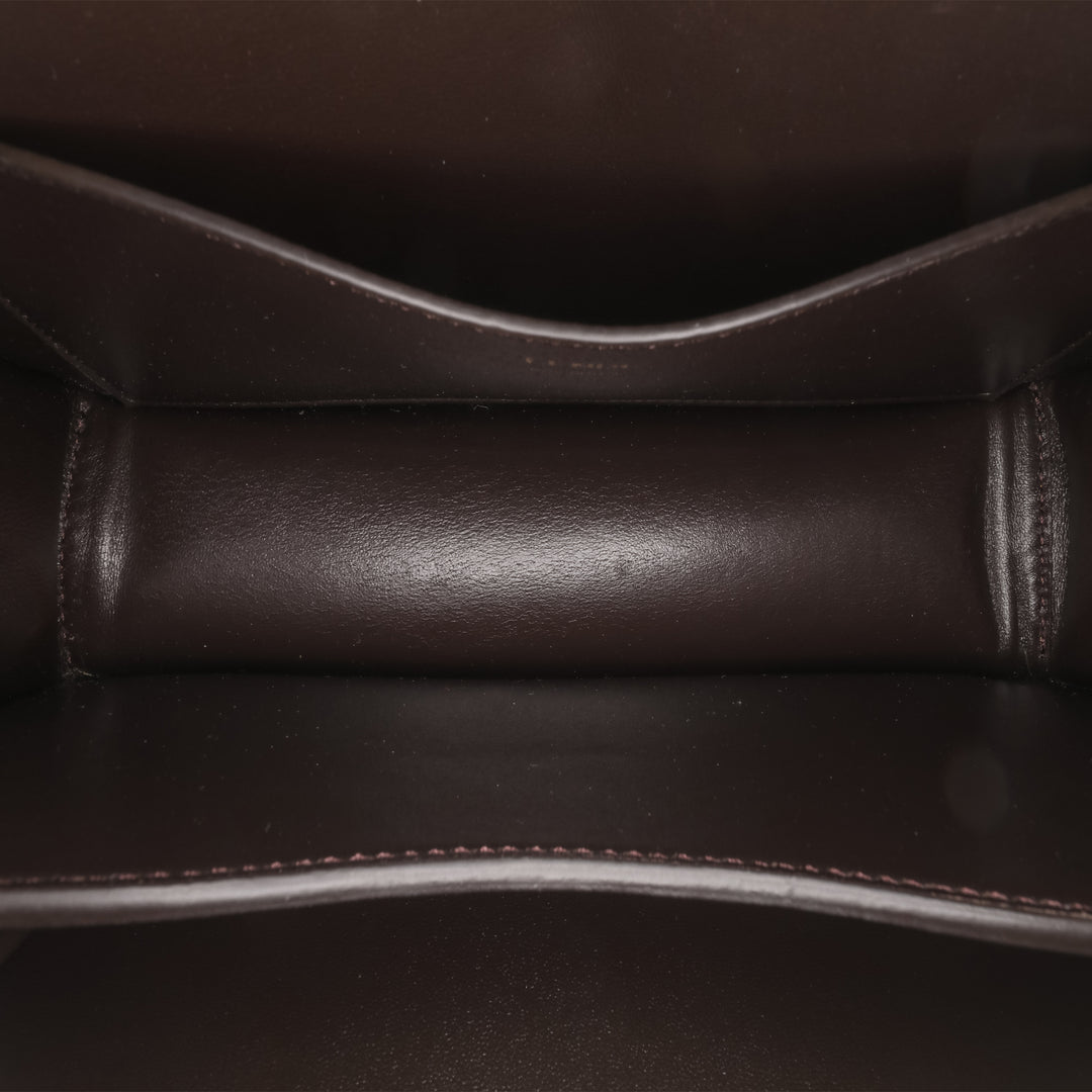 Fendi Cuir de veau Vitello King Nubuck Pequin Karligraphy Pocket Sac bandoulière