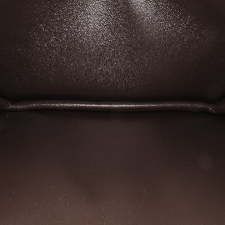 Fendi Cuir de veau Vitello King Nubuck Pequin Karligraphy Pocket Sac bandoulière