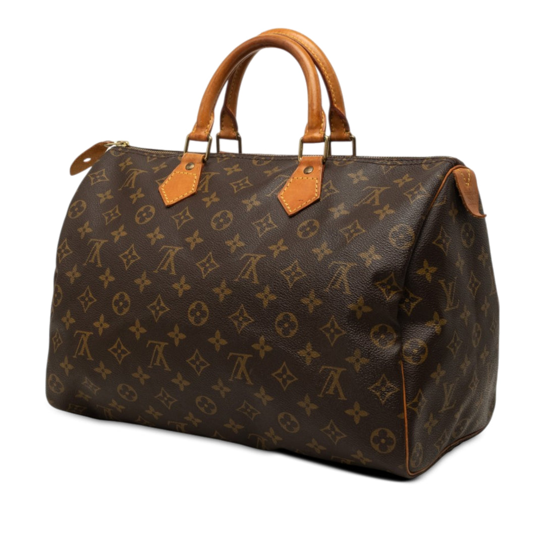 Louis Vuitton Speedy 35 Monogram Marron