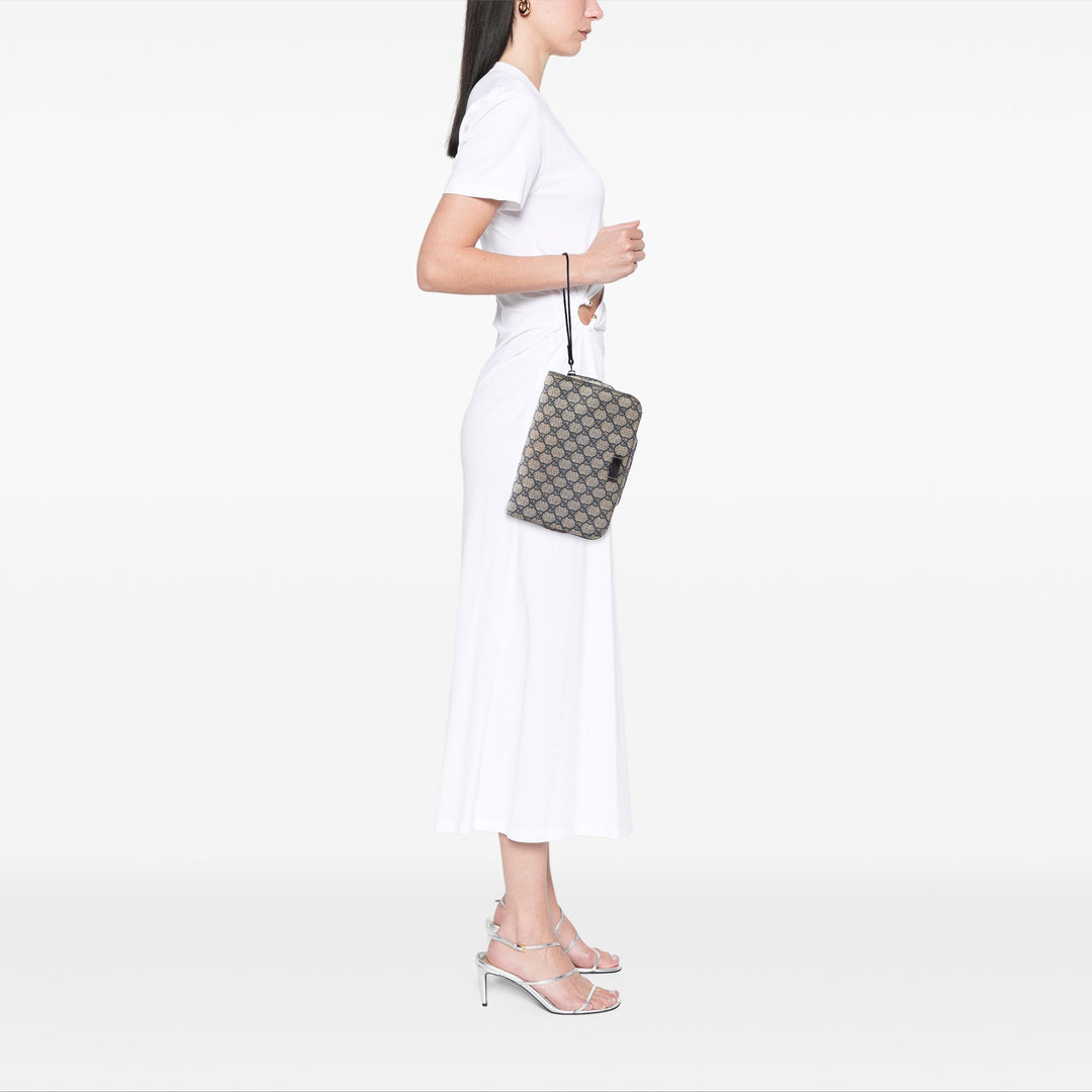 Pochette GG Supreme Beige