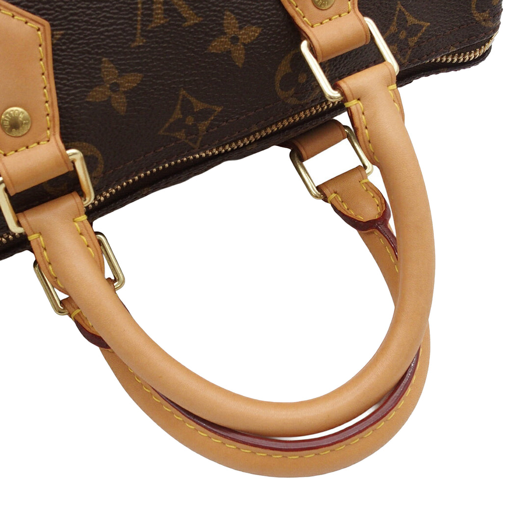 Louis Vuitton Sac à main Speedy Bandouliere 25 Monogram Marron – vue 16 – GABY PARIS