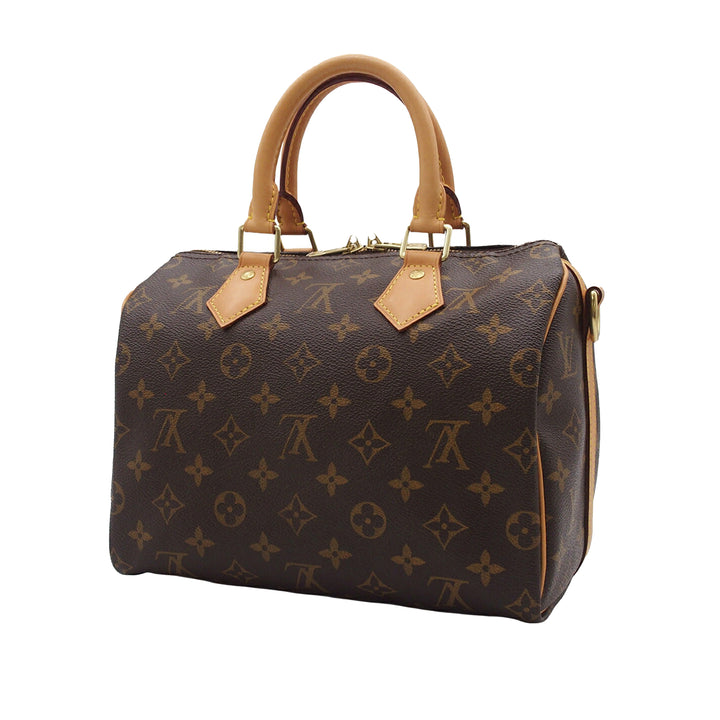 Louis Vuitton Sac à main Speedy Bandouliere 25 Monogram Marron – vue 2 – GABY PARIS