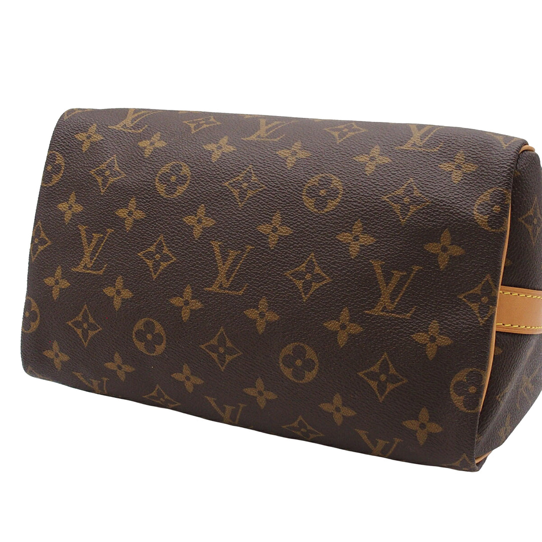 Louis Vuitton Sac à main Speedy Bandouliere 25 Monogram Marron – vue 3 – GABY PARIS