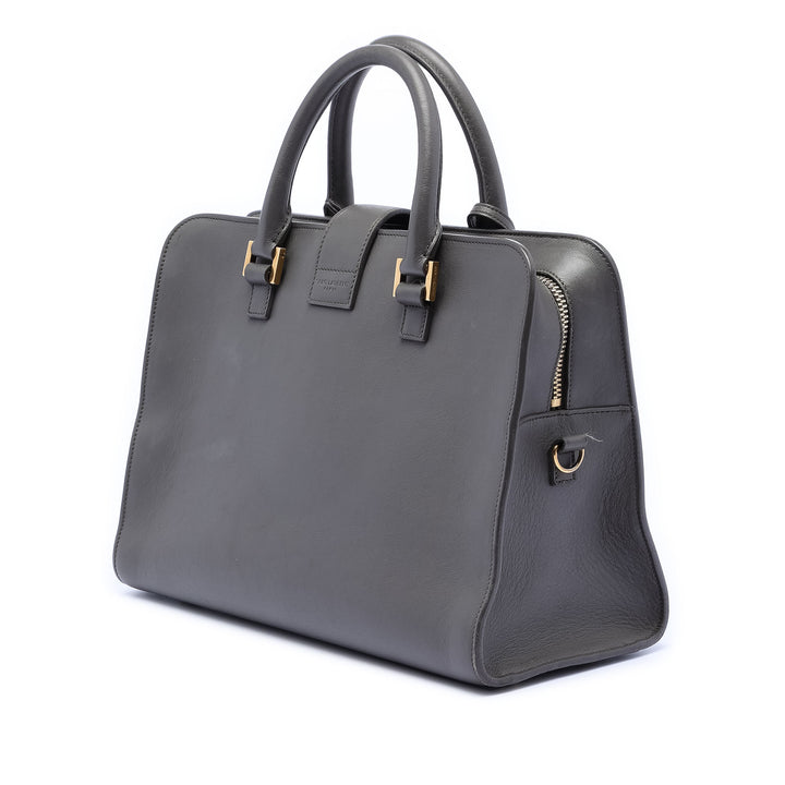 Saint Laurent Small Cuir Monogram Cabas