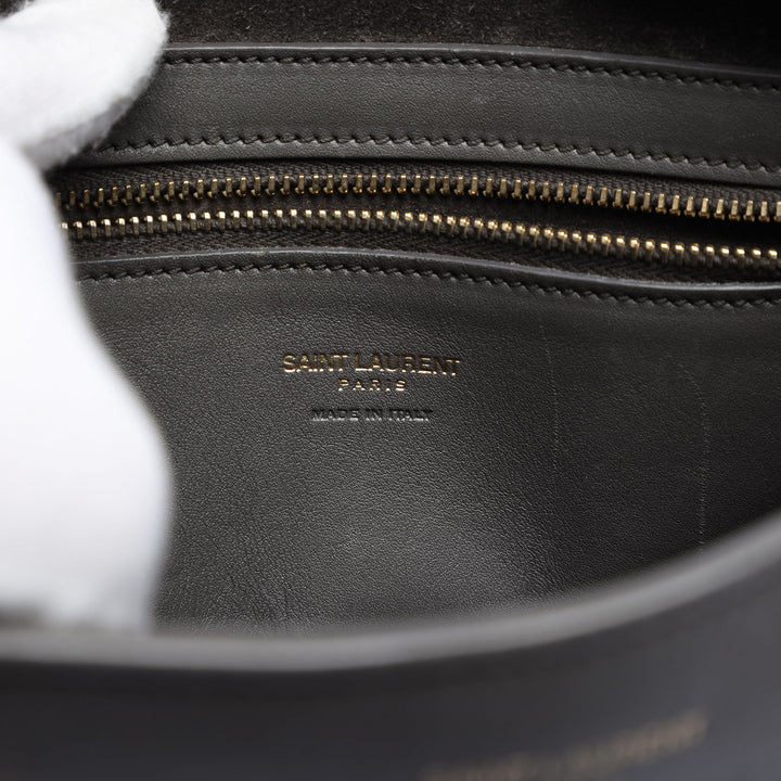 Saint Laurent Small Cuir Monogram Cabas