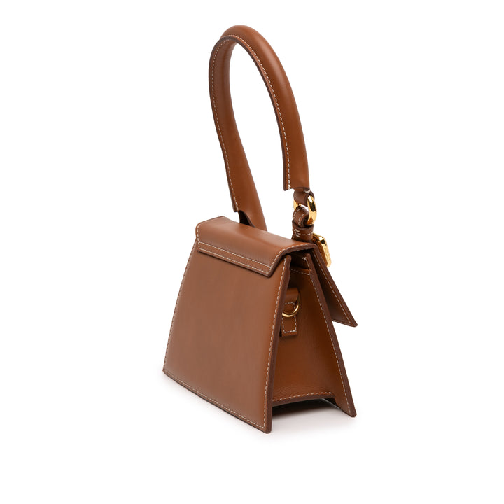 Jacquemus Cuir Le Chiquito Moyen Boucle