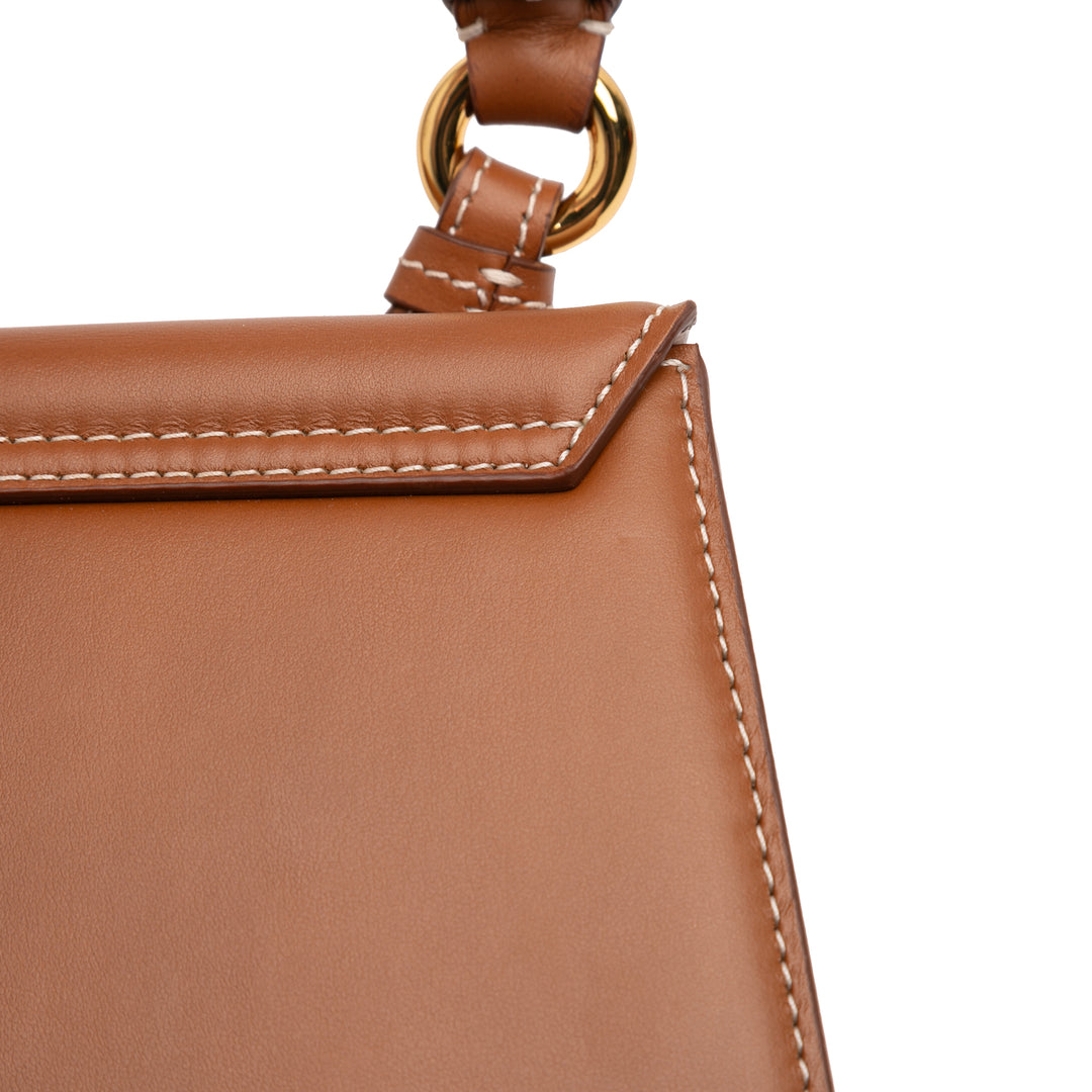 Jacquemus Cuir Le Chiquito Moyen Boucle