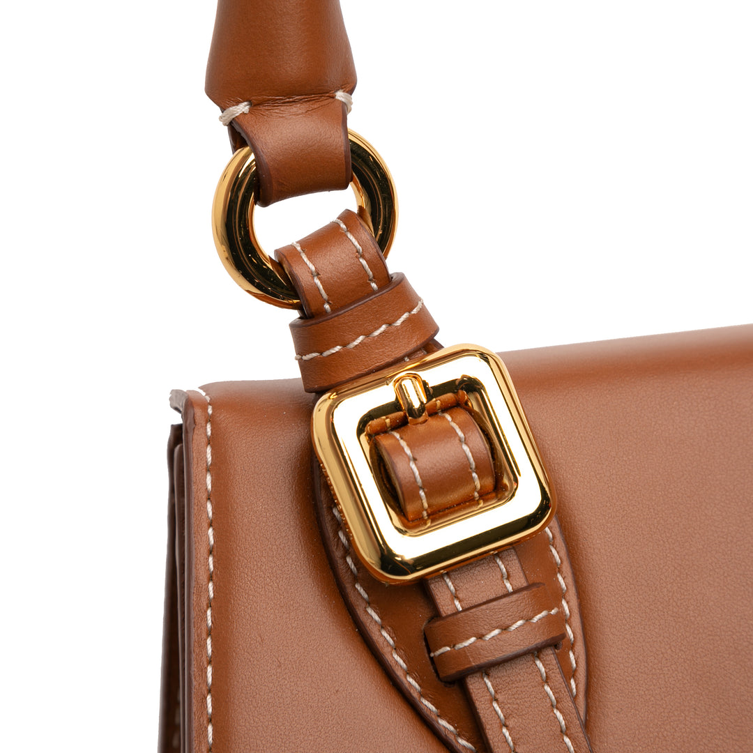 Jacquemus Cuir Le Chiquito Moyen Boucle