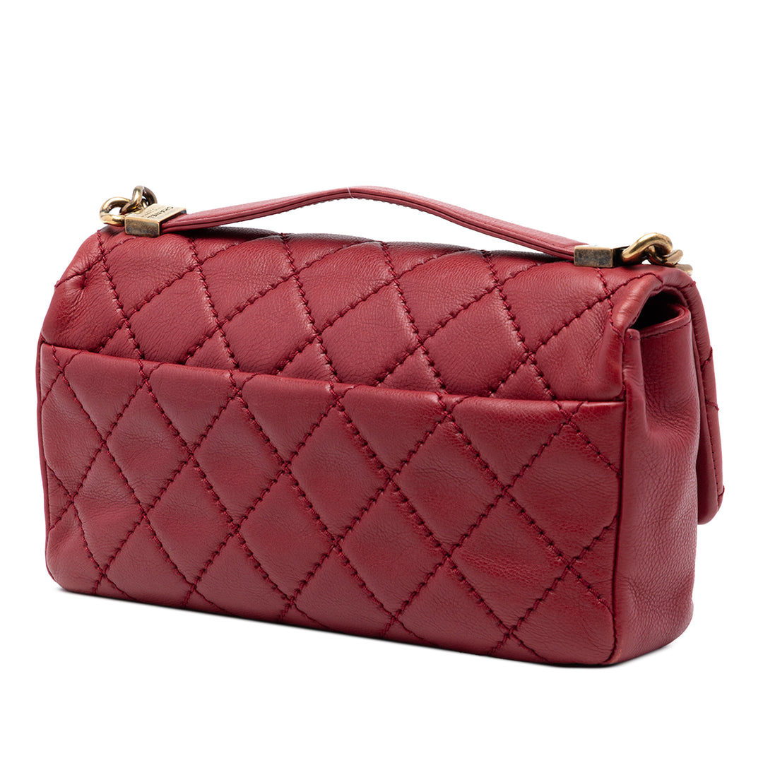 Chanel Medium Surpiqué Cuir de veau Urban Day à rabat