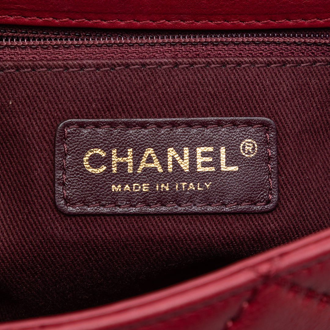 Chanel Medium Surpiqué Cuir de veau Urban Day à rabat