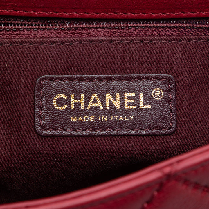Chanel Medium Surpiqué Cuir de veau Urban Day à rabat