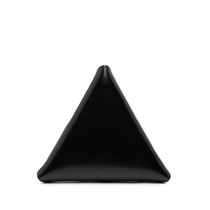 Bottega Veneta Pyramid Pochette Cuir de veau Noir – vue 3 – GABY PARIS