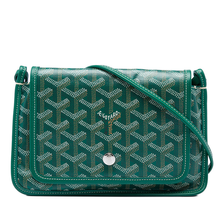 Plumet Poche Portefeuille Goyardine Vert