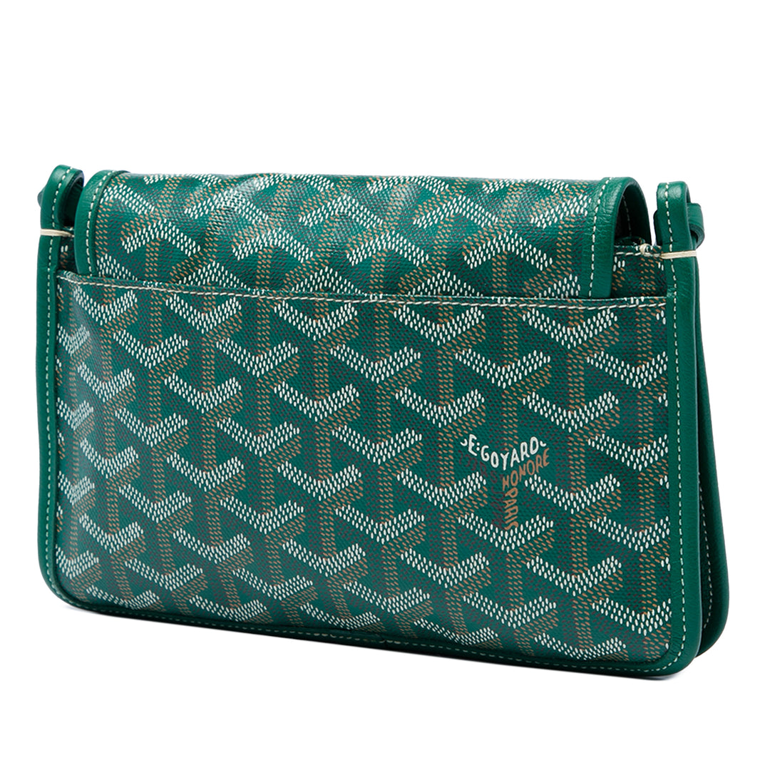 Plumet Poche Portefeuille Goyardine Vert